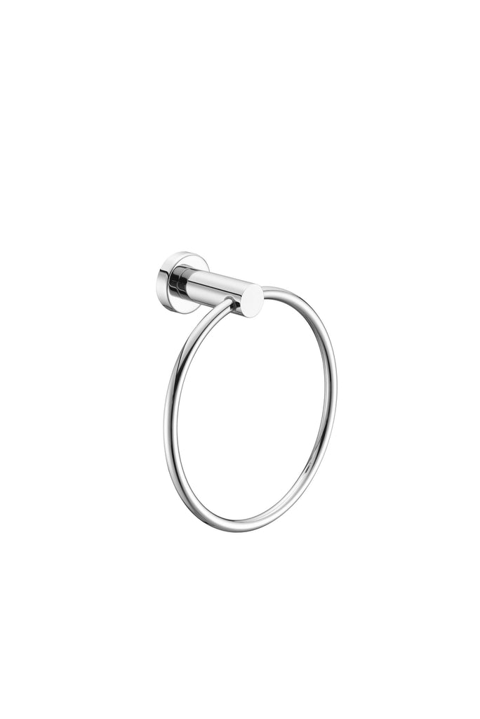 Nero Mecca Towel Ring - Chrome - Wellsons