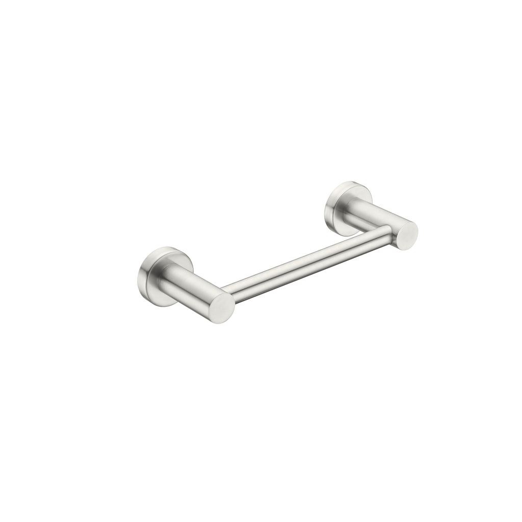 Nero Mecca Hand Towel Rail - Brushed Nickel - Wellsons