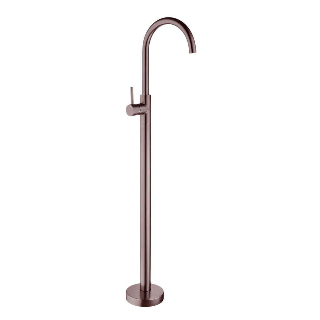Nero Dolce Freestanding Bath Mixer - Brushed Bronze
