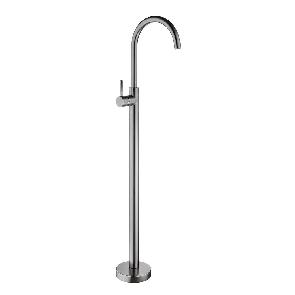 Nero Dolce Freestanding Bath Mixer - Gunmetal Grey