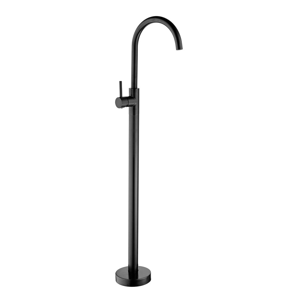 Nero Dolce Freestanding Bath Mixer - Matte Black
