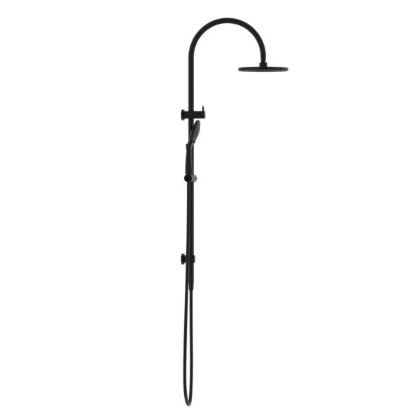 Nero Mecca Twin Shower with Air Shower - Matte Black