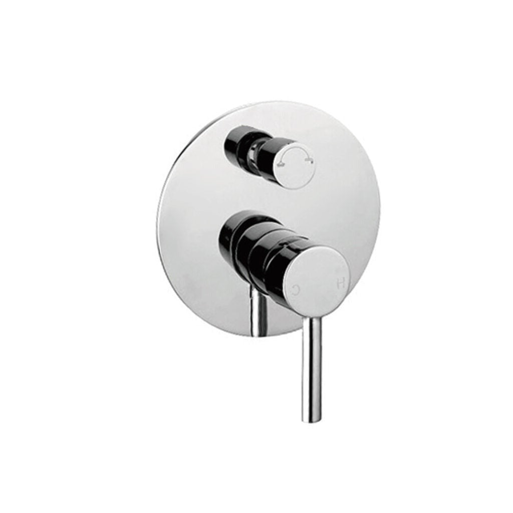 Nero Dolce Shower/Bath Mixer with Diverter - Chrome