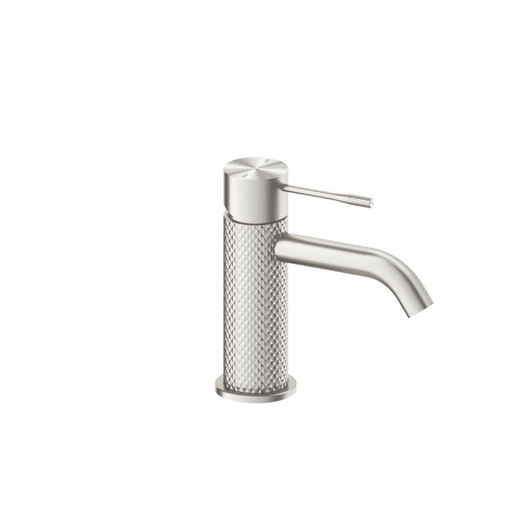 Nero Opal Basin Mixer - Brushed Nickel