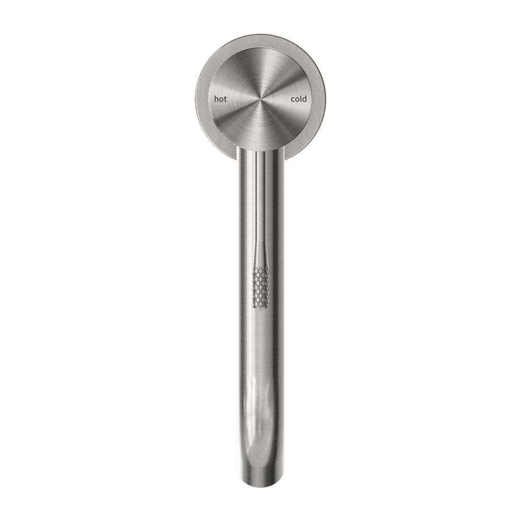 Nero Opal Tall Basin Mixer - Brushed Nickel - Wellsons