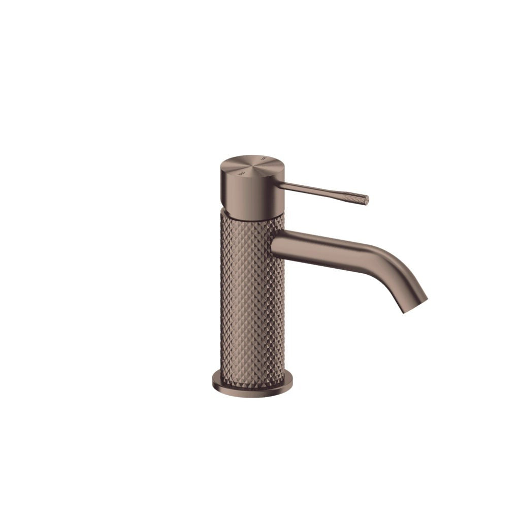 Nero Opal Basin Mixer - Brushed Bronze
