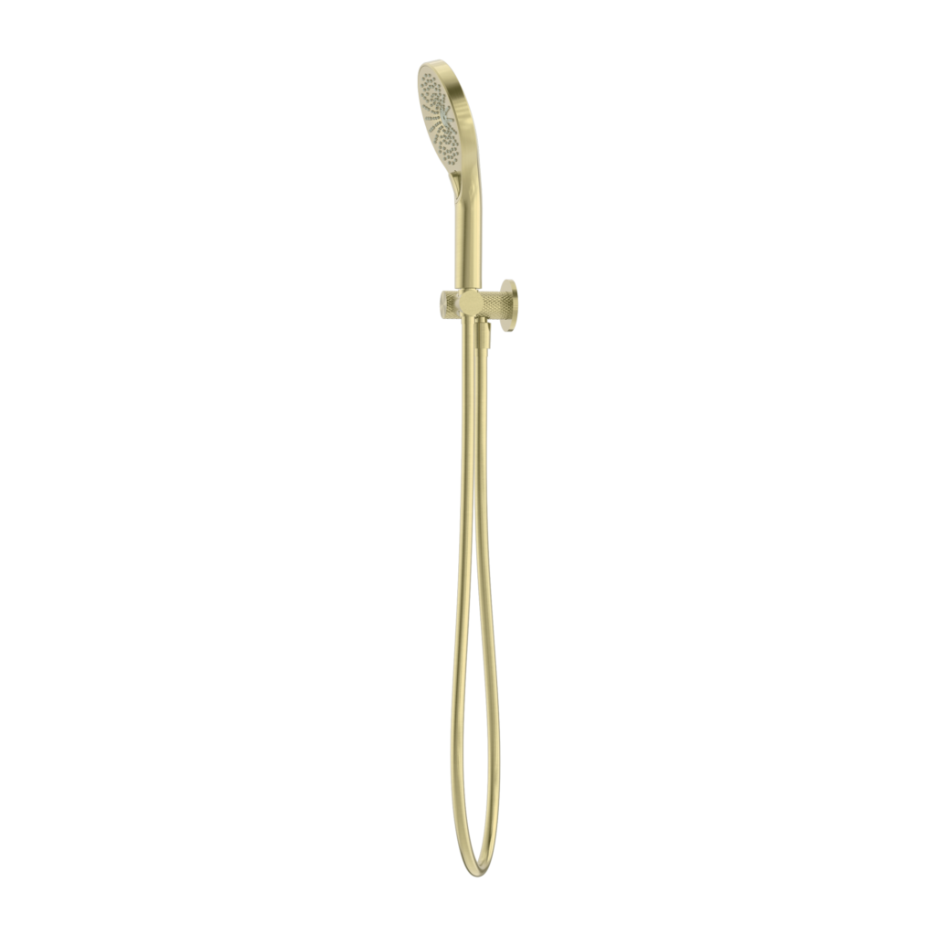Nero Opal Shower Bracket - Brushed Gold