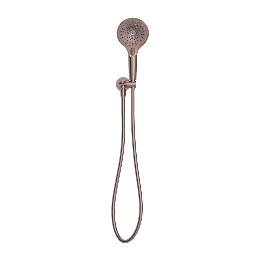 Nero Opal Shower Bracket - Brushed Bronze