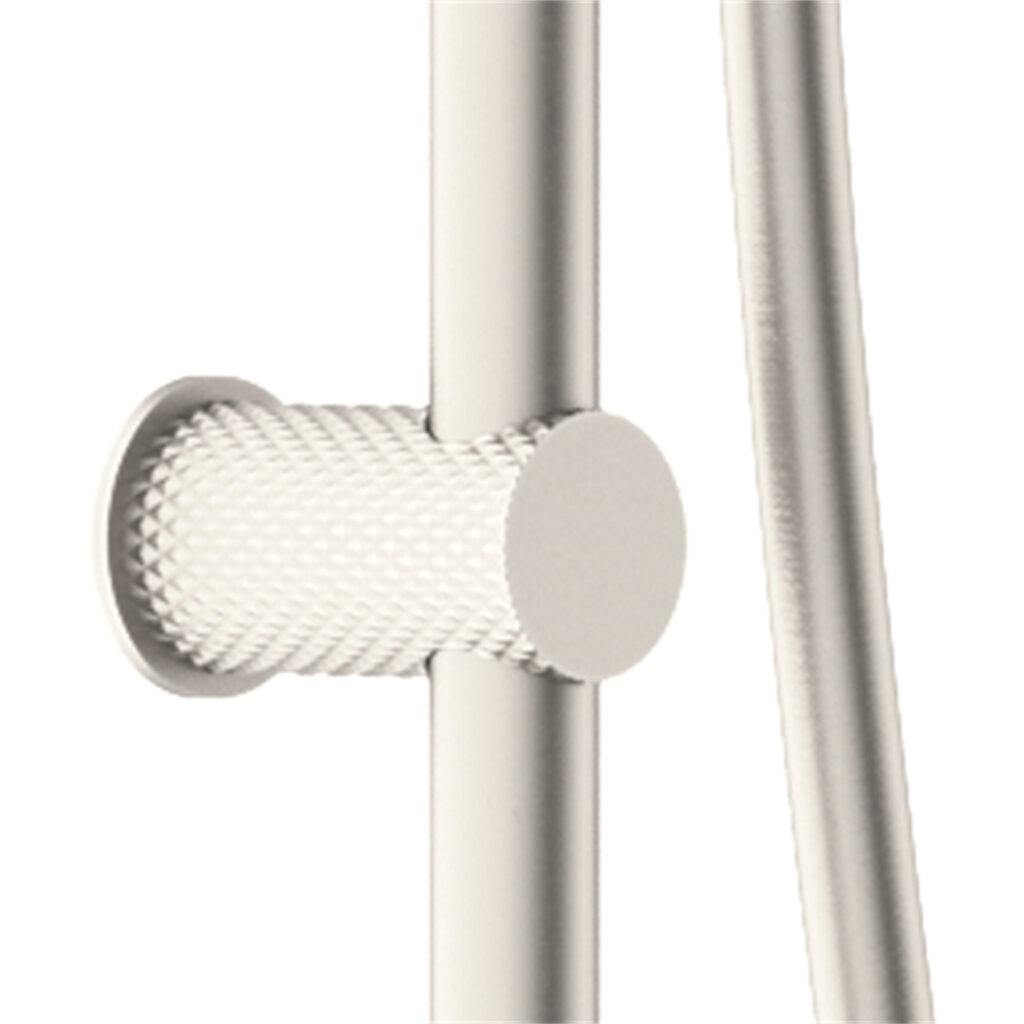 Nero Opal Rail Shower - Brushed Nickel