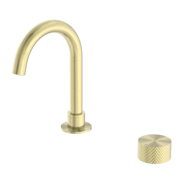 Nero Opal Progressive Basin Mixer - Brushed Gold