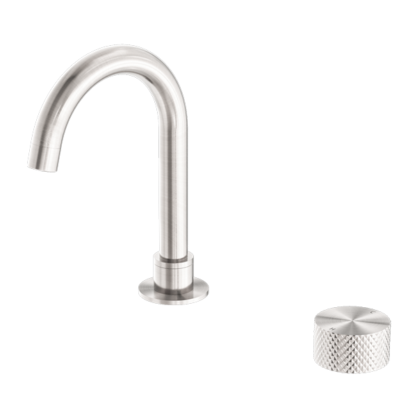 Nero Opal Progressive Basin Mixer - Brushed Nickel