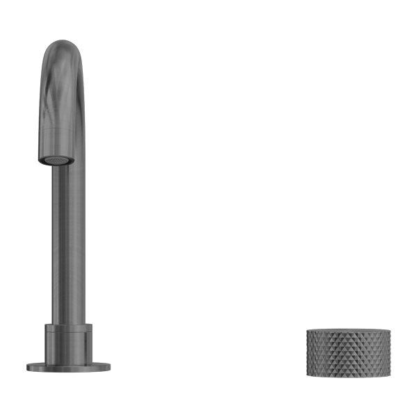 Nero Opal Progressive Basin Mixer - Gunmetal Grey
