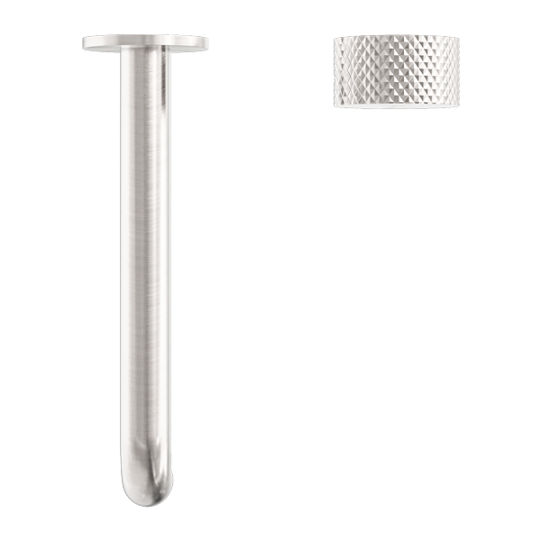 Nero Opal Progressive Wall Basin Mixer Set - Brushed Nickel