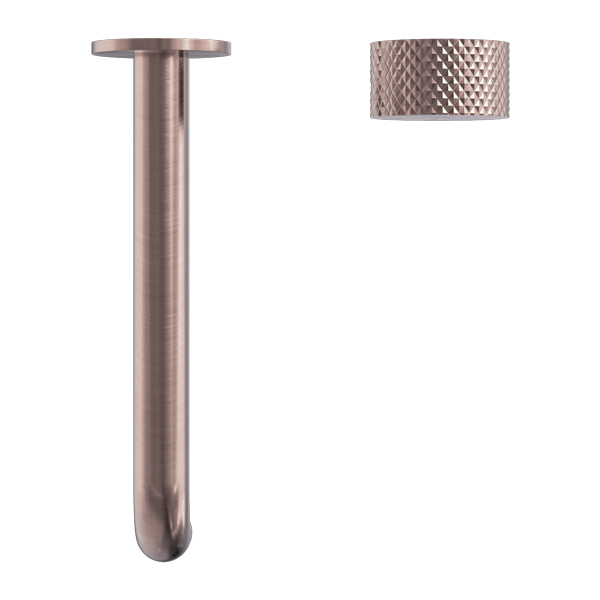 Nero Opal Progressive Wall Basin Mixer Set - Brushed Bronze