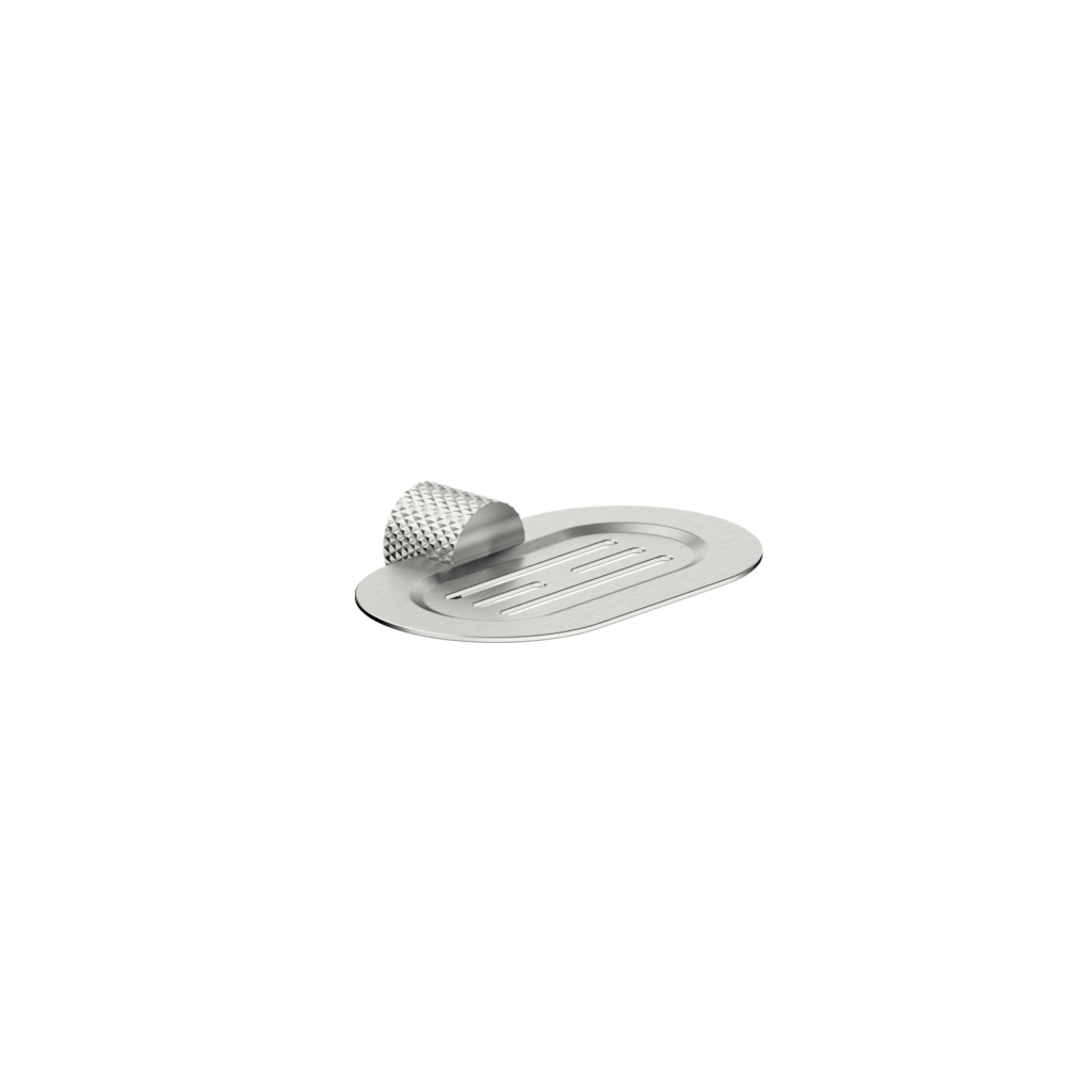 Nero Opal Soap Dish Holder - Brushed Nickel - Wellsons