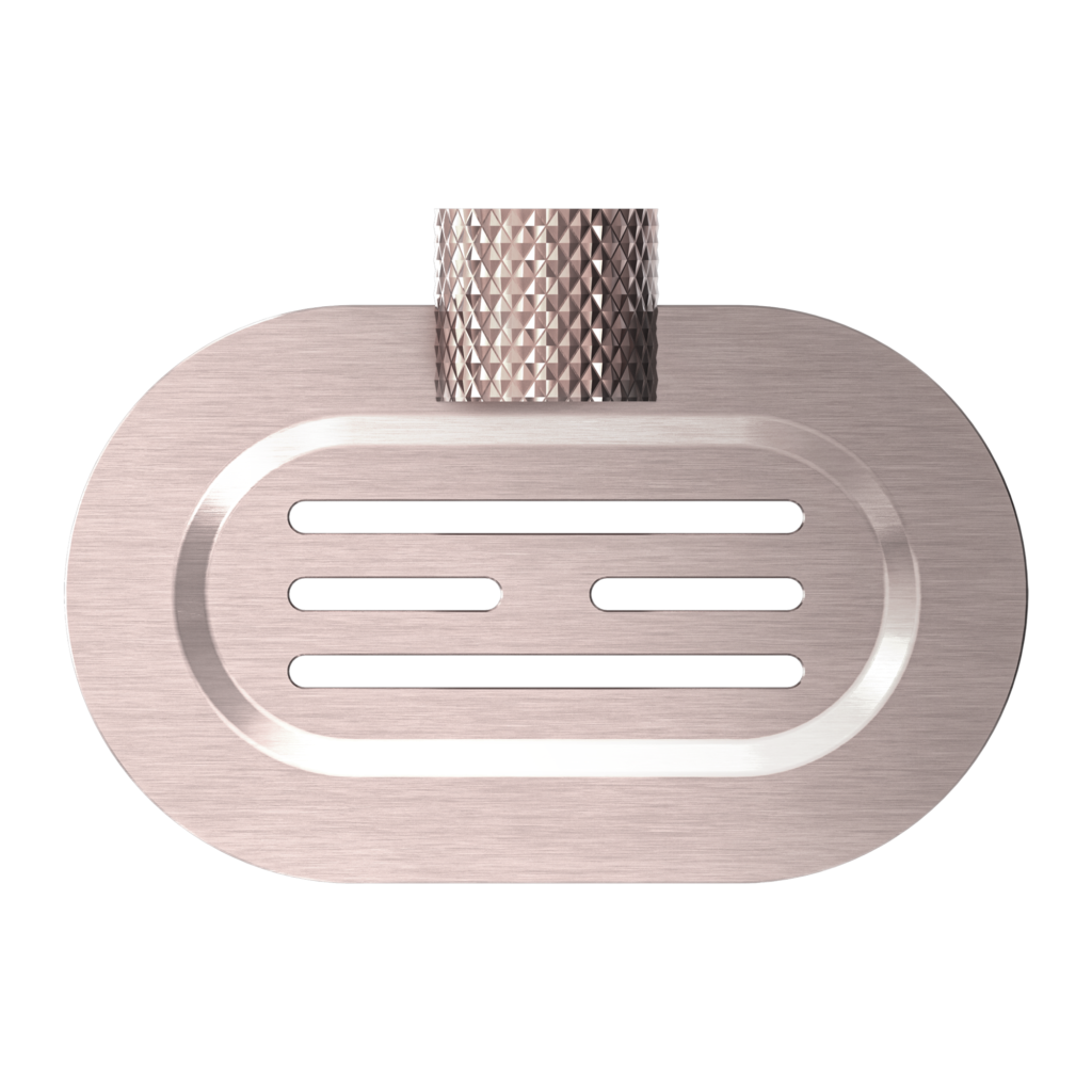 Nero Opal Soap Dish Holder - Brushed Bronze - Wellsons