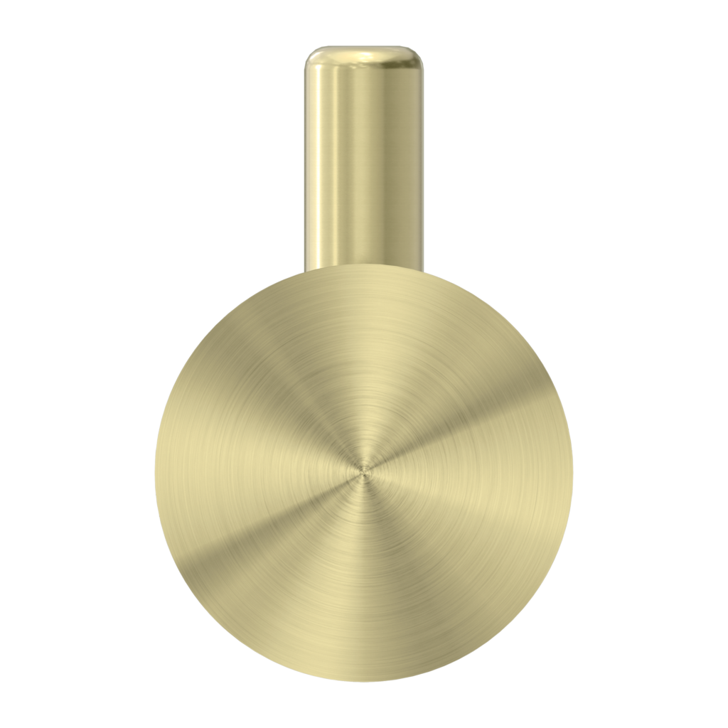 Nero Opal Robe Hook - Brushed Gold - Wellsons