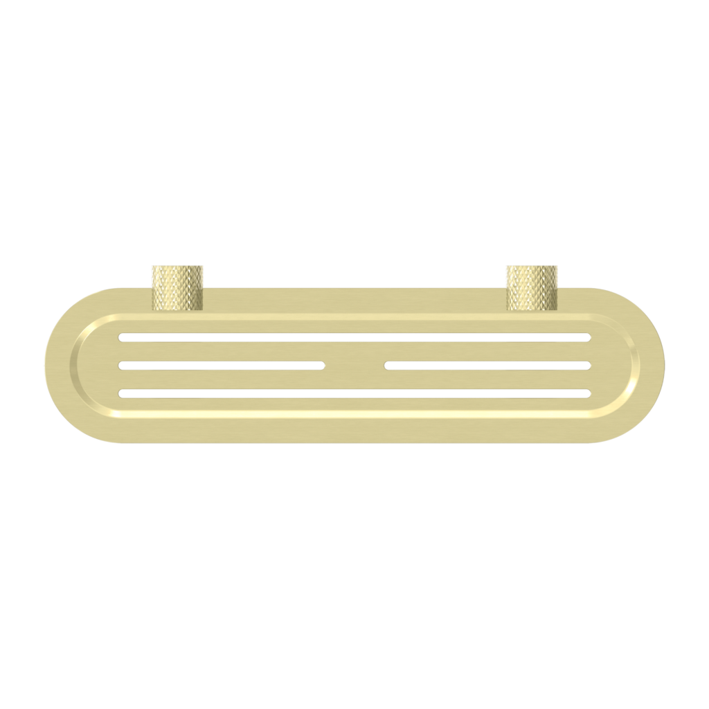 Nero Opal Metal Shelf - Brushed Gold - Wellsons