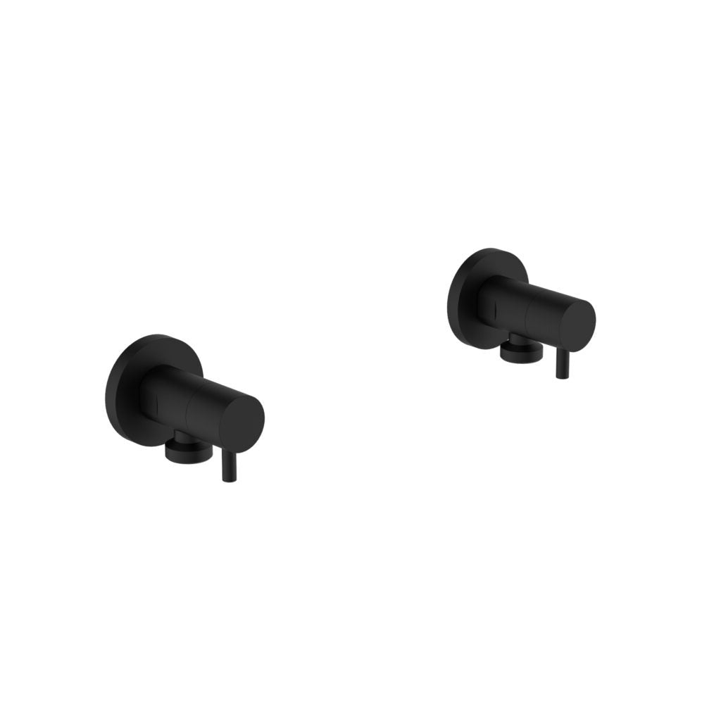 Nero Washing Machine Tap Set - Matte Black