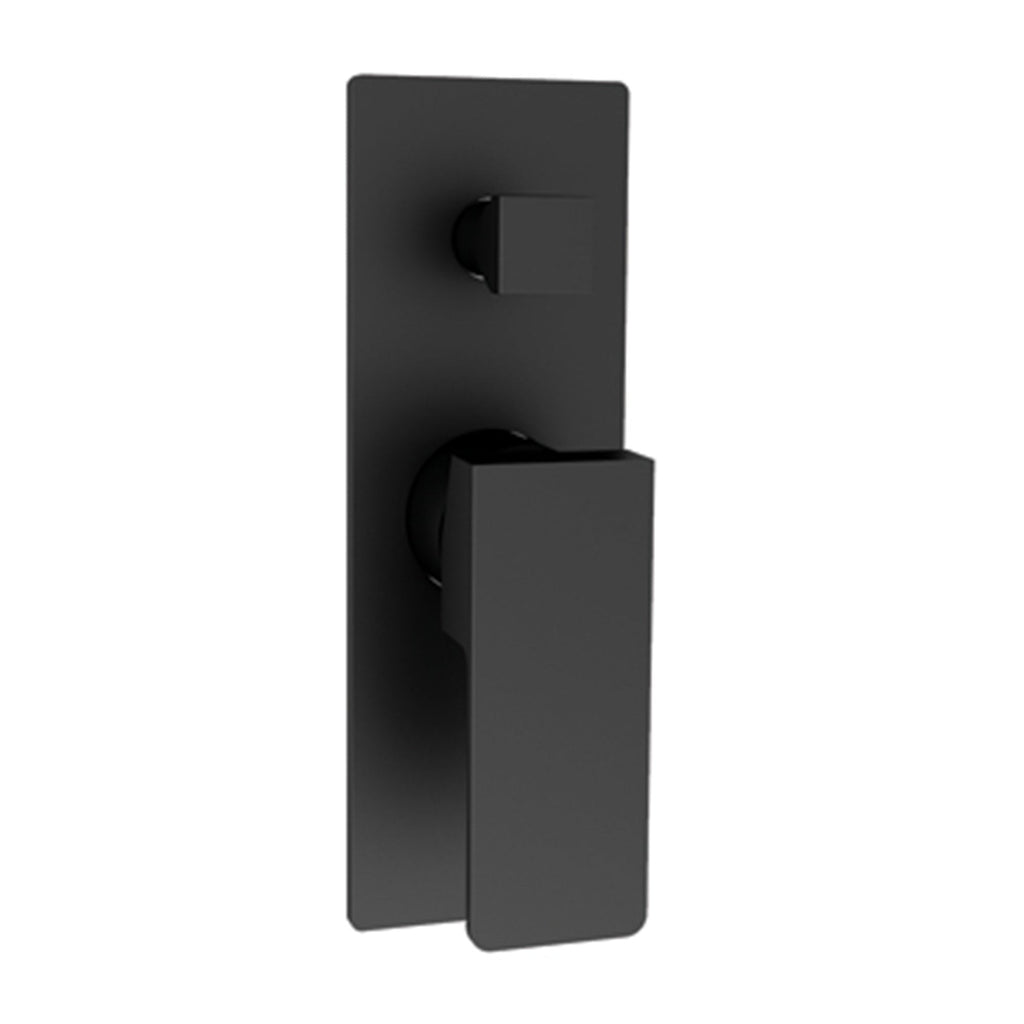 Nero Celia Shower Mixer With Divertor - Matte Black