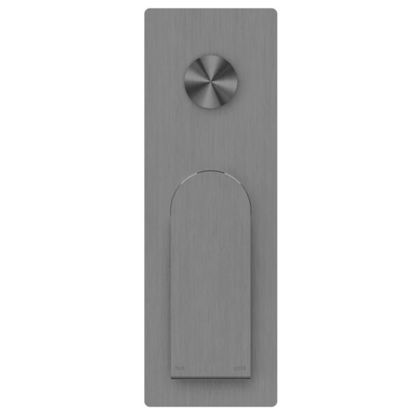 Nero Bianca Shower / Bath Mixer with Diverter - Gunmetal Grey