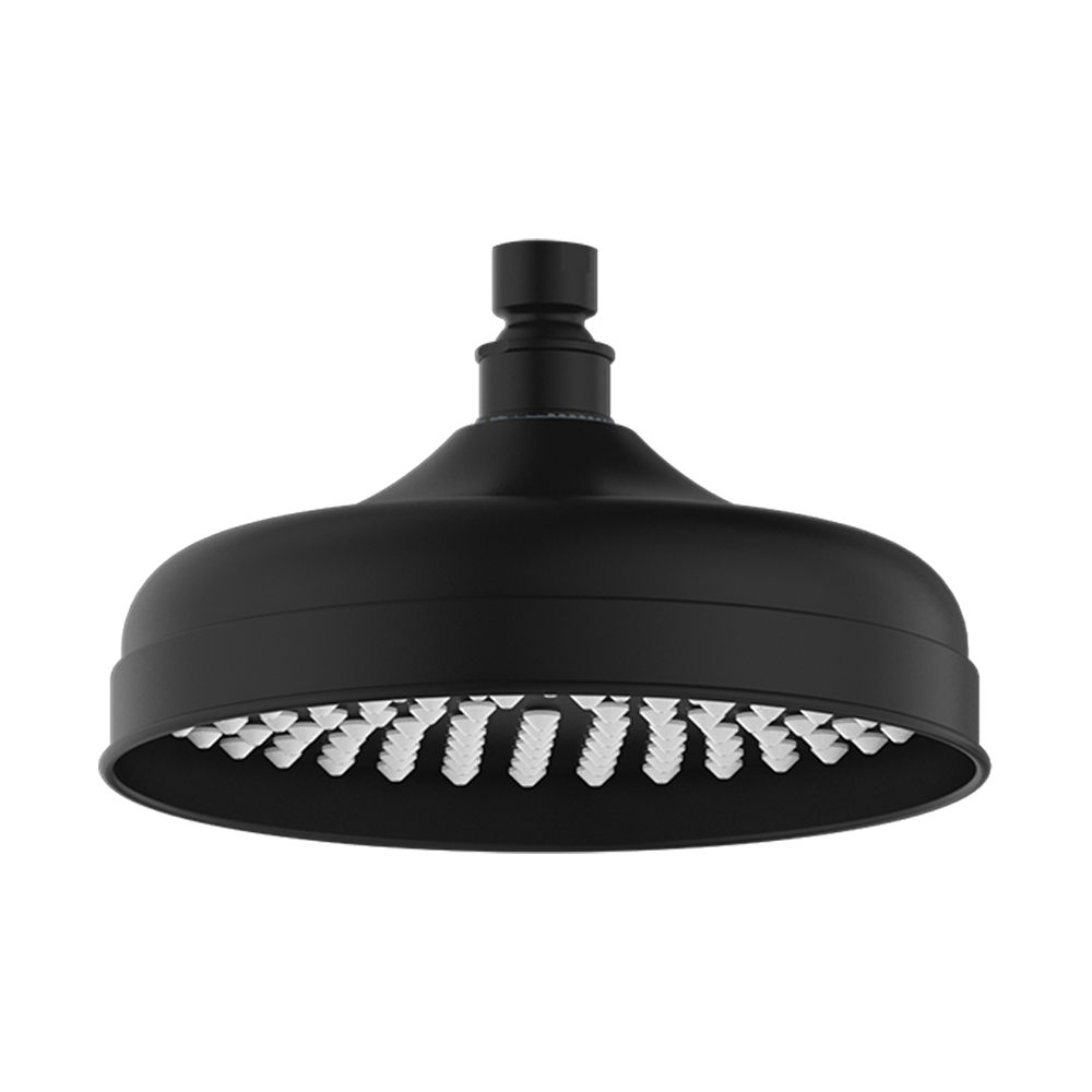 Nero York 200mm Shower Head - Matte Black