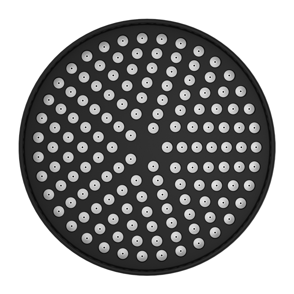 Nero York 200mm Shower Head - Matte Black