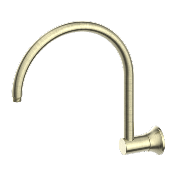 Nero York Shower Arm - Aged Brass