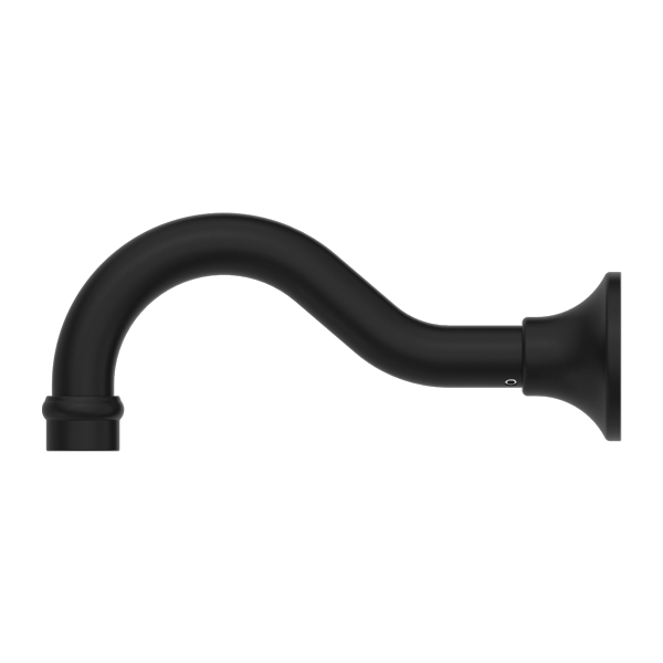 Nero York Basin/Bath Spout Only - Matte Black