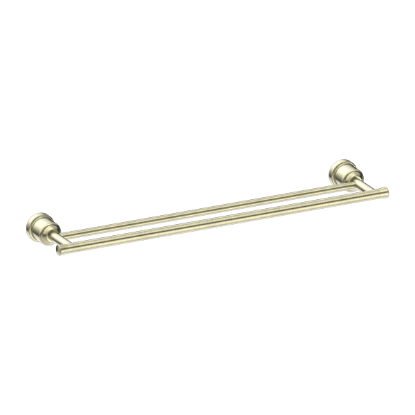 Nero York Towel Rail 600mm - Aged Brass
