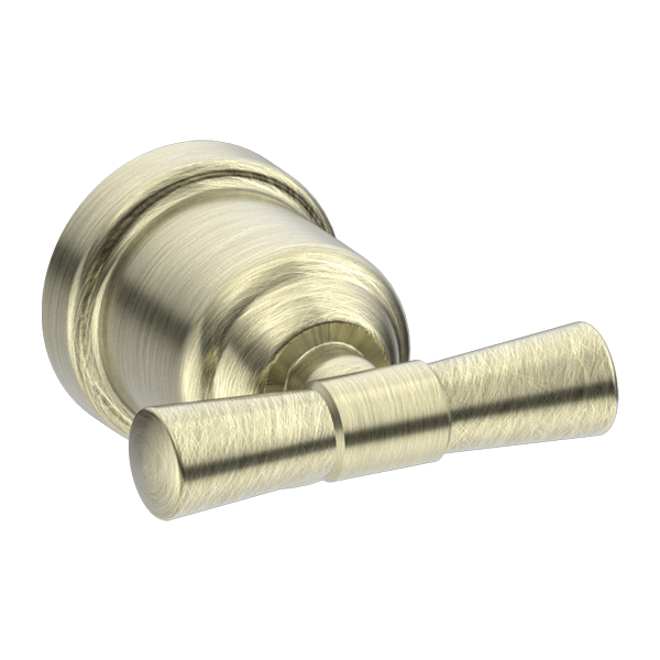 Nero York Robe Hook - Aged Brass