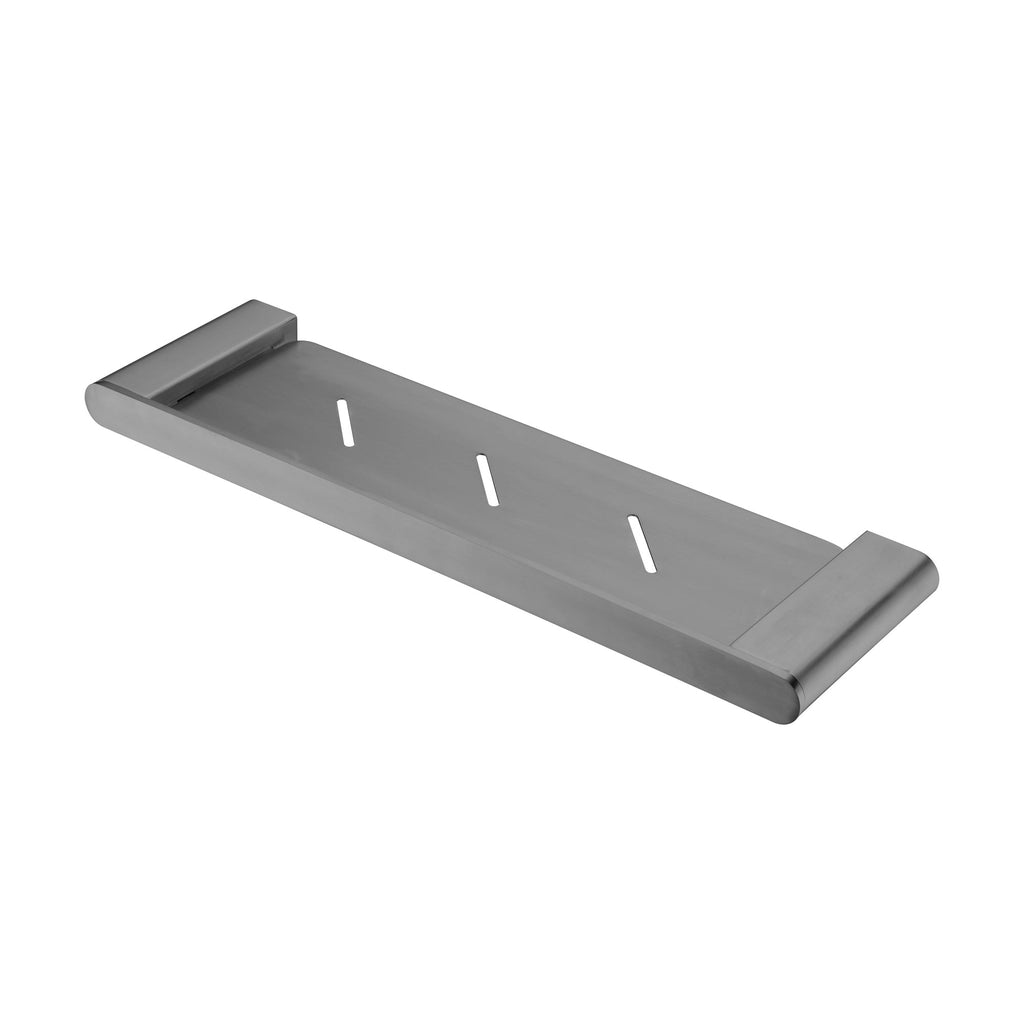 Nero Bianca Metal Shower Shelf - Gunmetal Grey