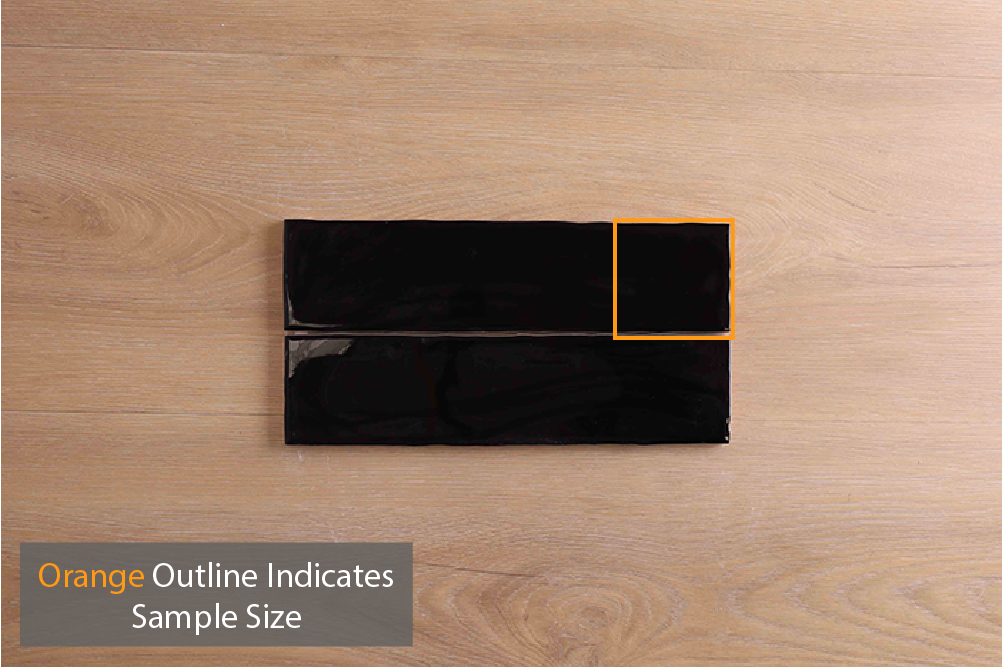 Noosa Black Gloss Subway Tile