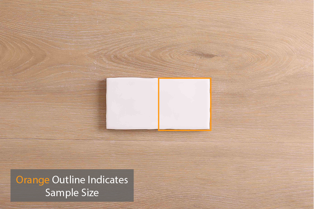 Noosa White Small Matt Subway Tile