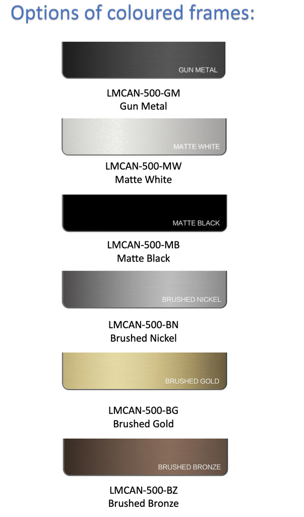 Aulic Windsor LED Mirror with Touch-Free Sensor 700mm