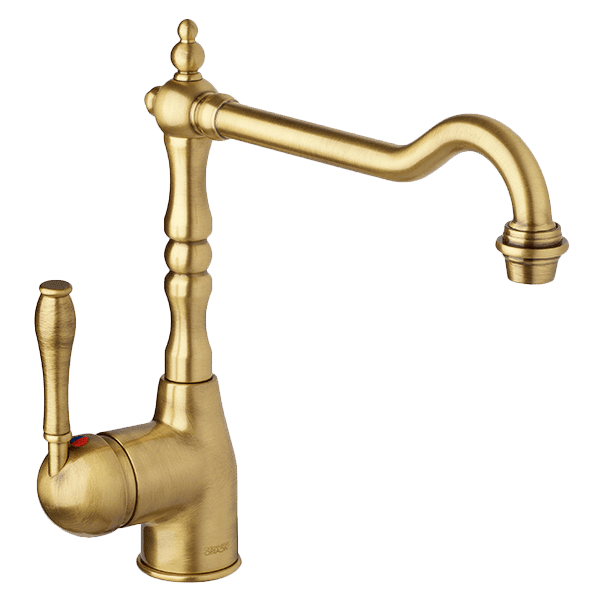 Armando Vicario Palais Kitchen Mixer - Brushed Brass