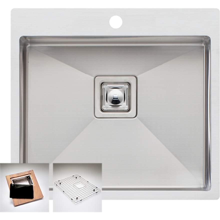 Oliveri Professional Series Single Grand Bowl Topmount Sink