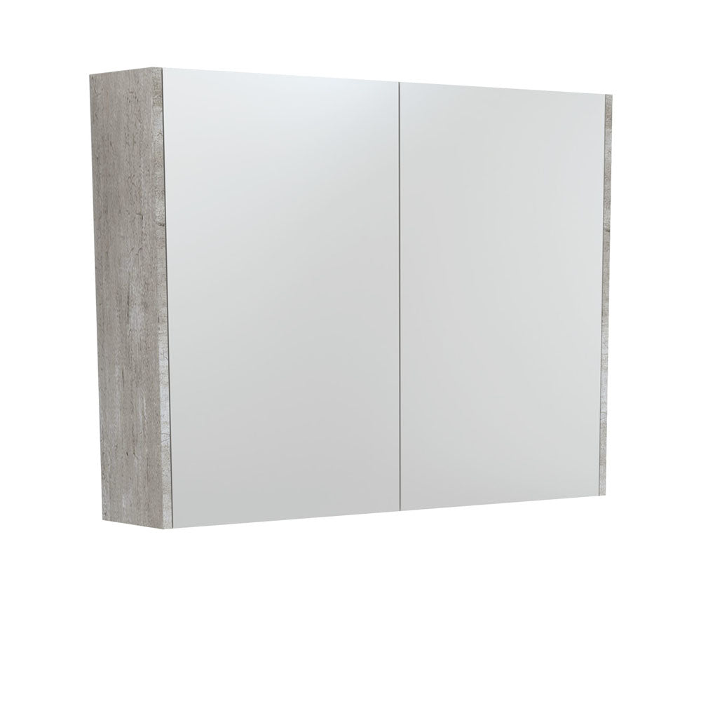 Fienza Mirror Cabinet with Industrial Side Panels 600mm - 1500mm