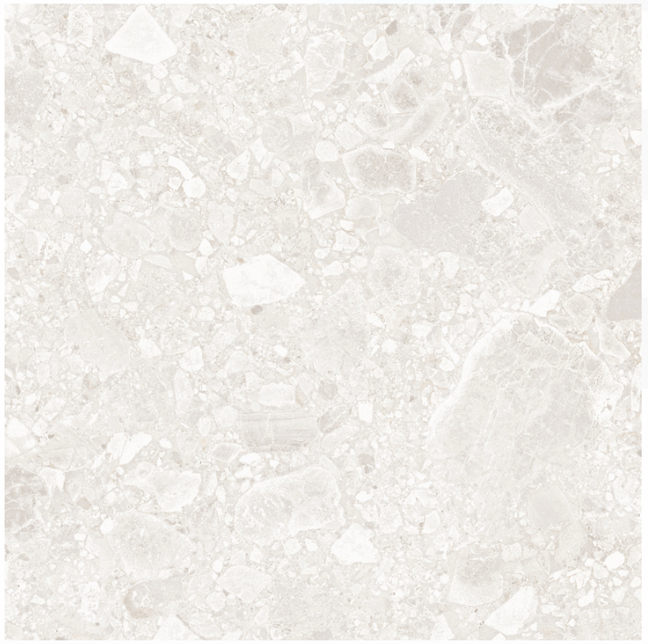 Pagewood Terrazzo look White Matt Tile