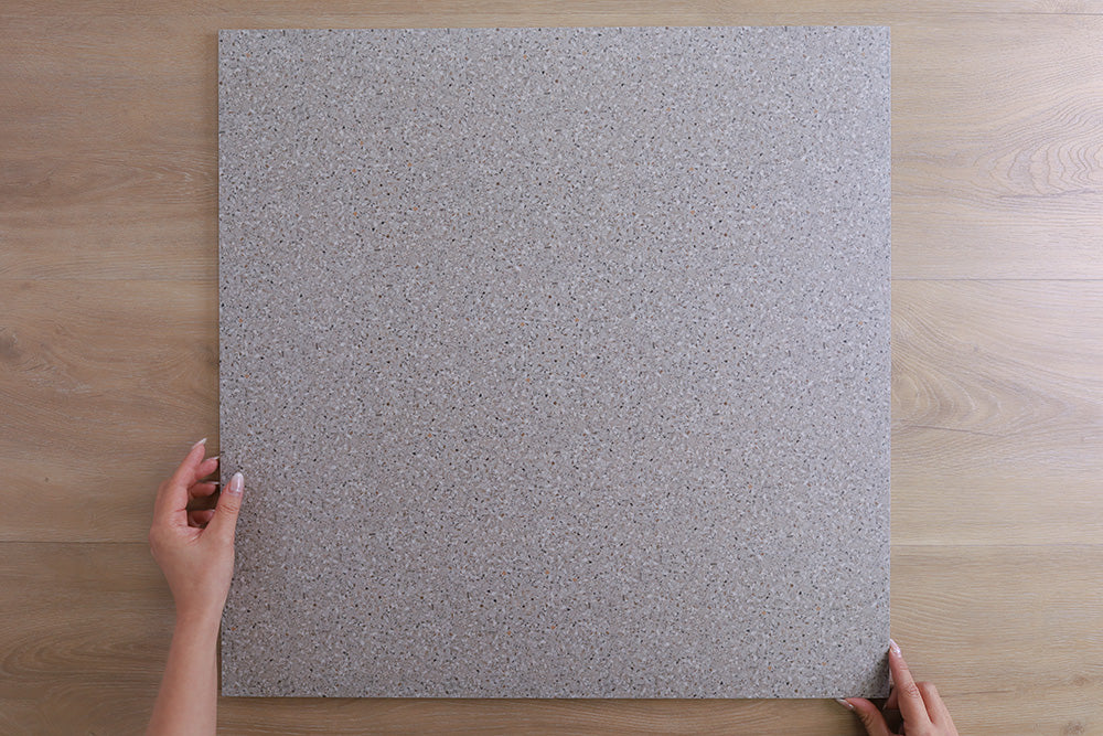 Parco Grey Matt Terrazzo Look Tile