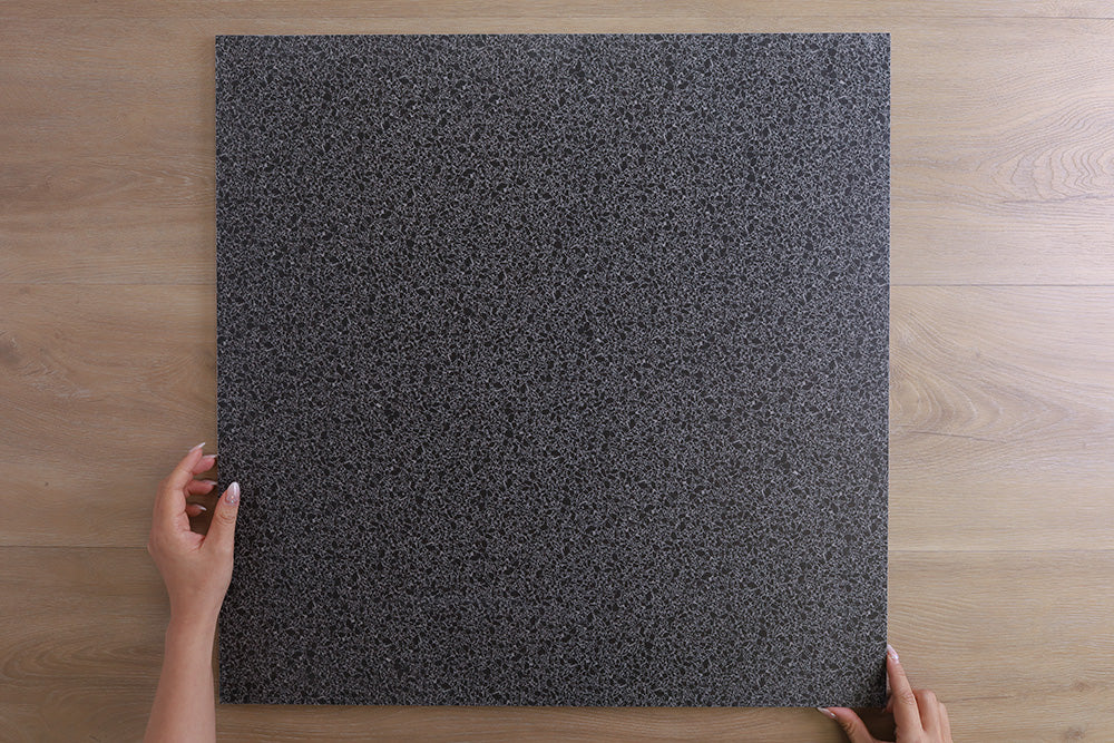 Parco Charcoal Matt Terrazzo Look Tile
