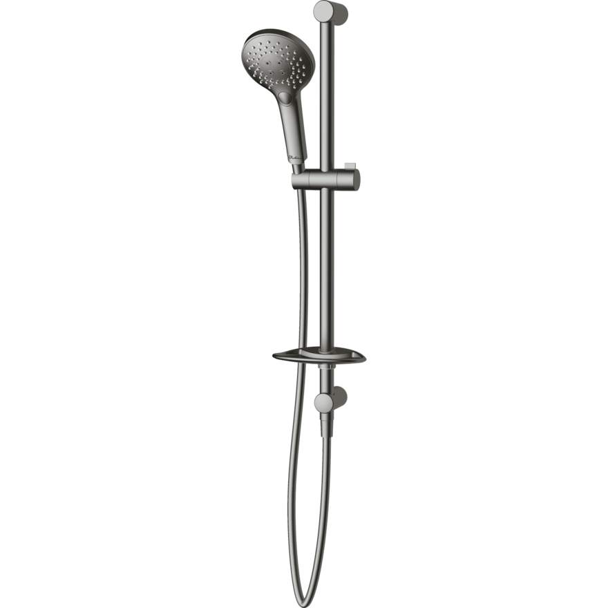 Oliveri Rome Gunmetal Hand Shower With Rail