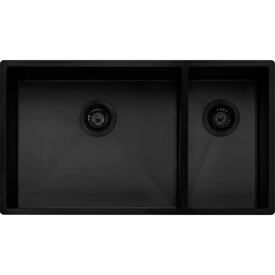 Oliveri Spectra 1 & 1/2 Bowl Black Sink