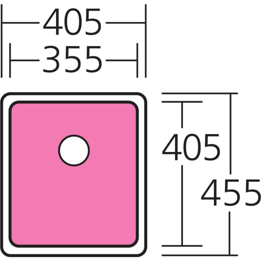 Oliveri Sonetto Standard Bowl Undermount Sink