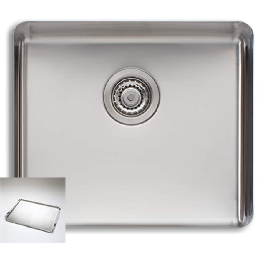 Oliveri Sonetto Large Bowl Undermount Sink & Skinny Bowl Undermount Sink