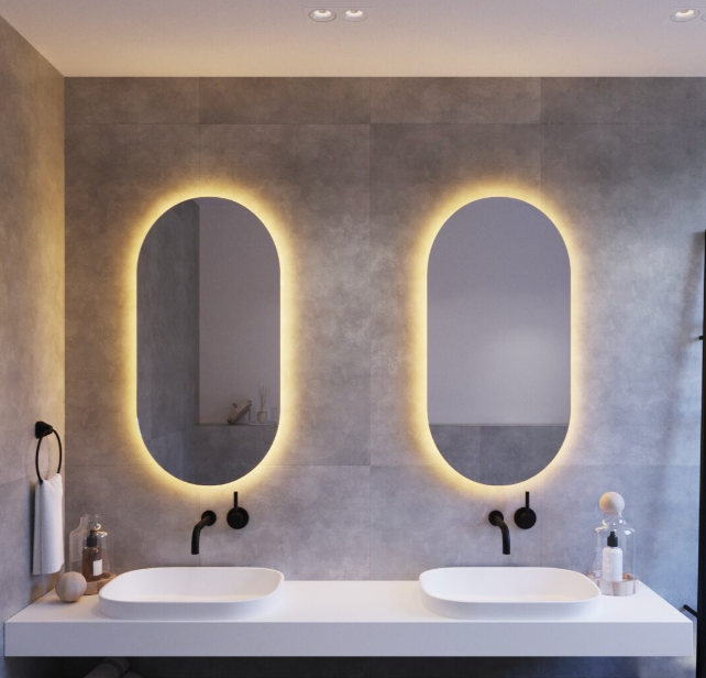 Thermogroup Ablaze Premium SO Range Backlit Mirror - Wellsons