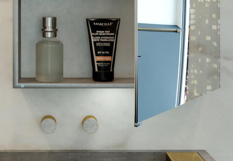 Belbagno LED Mirror Cabinet 500mm - Wellsons