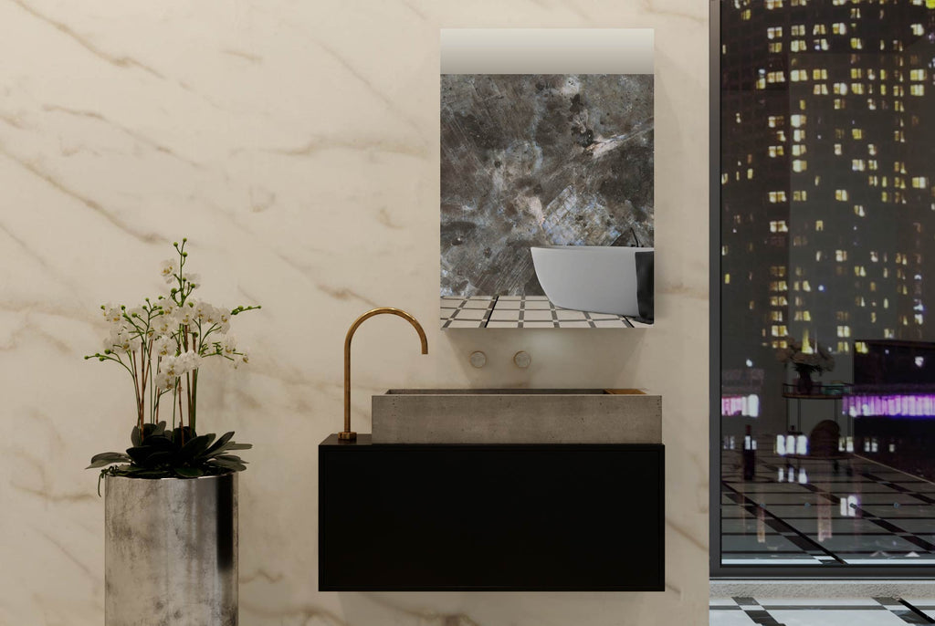 Belbagno LED Mirror Cabinet 500mm - Wellsons