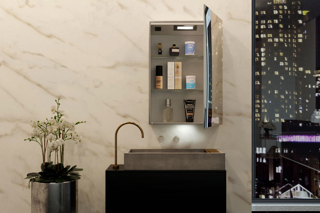 Belbagno LED Mirror Cabinet 500mm - Wellsons
