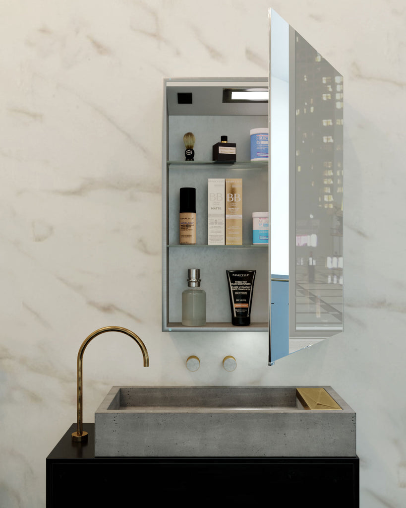 Belbagno LED Mirror Cabinet 500mm - Wellsons